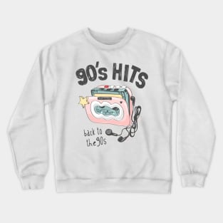 Mixing Memories: 90's Hits Revival Crewneck Sweatshirt